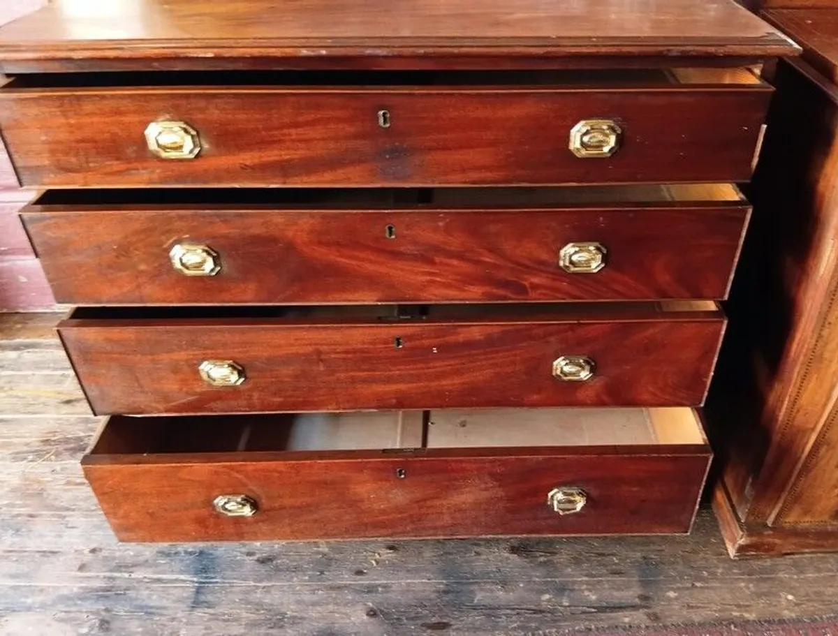 George IV mahogany Chest of Drawers - Image 3
