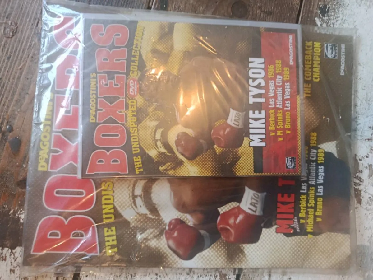 Rare unopened boxing dvds 21 years old - Image 2