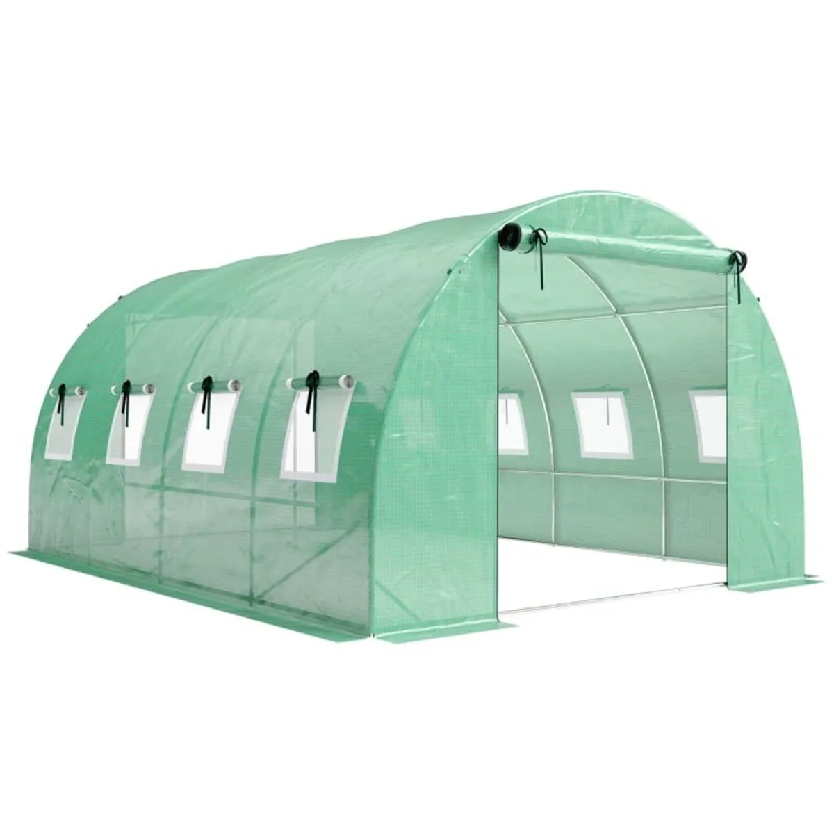 Greenhouse approx. 4 x 3 x 2 m Polytunnel with 2 R - Image 1