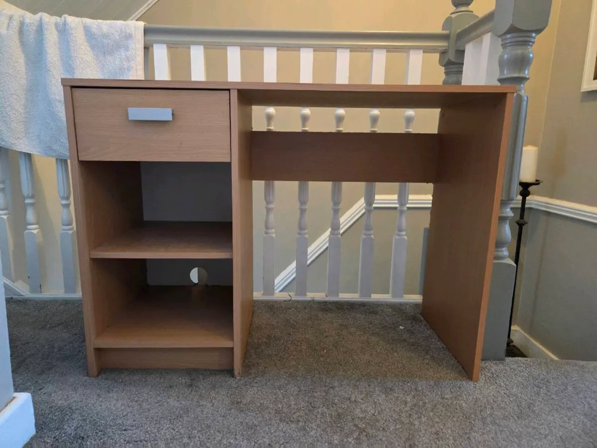 Office Desk w/ Shelves - Image 3