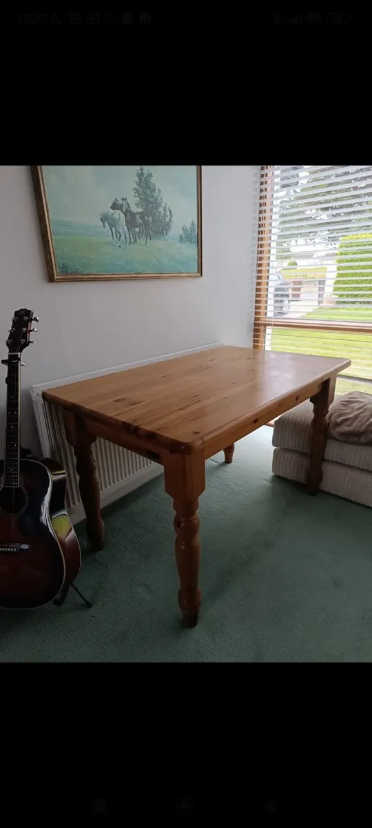 Solid Pine Dining Table