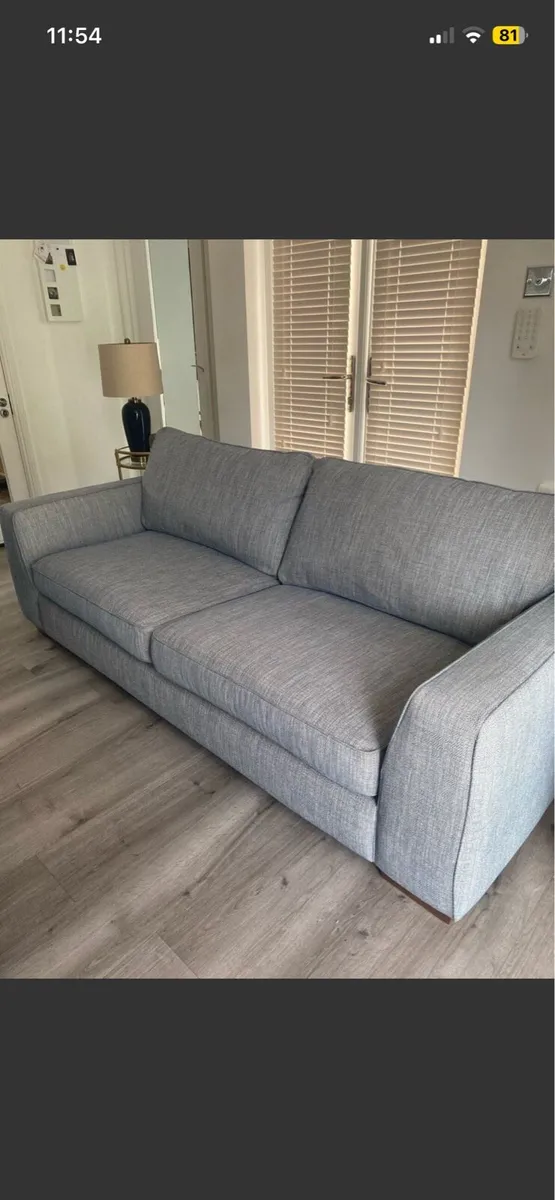Large Luxurious 3/4 seater couch ON HOLD - Image 1