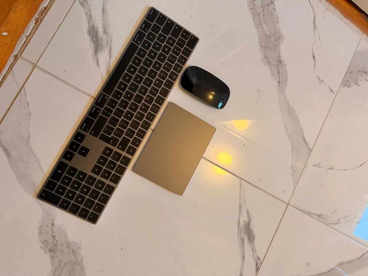 Apple Space Grey Magic Keyboard + Trackpad 2 + Mou - Image 2