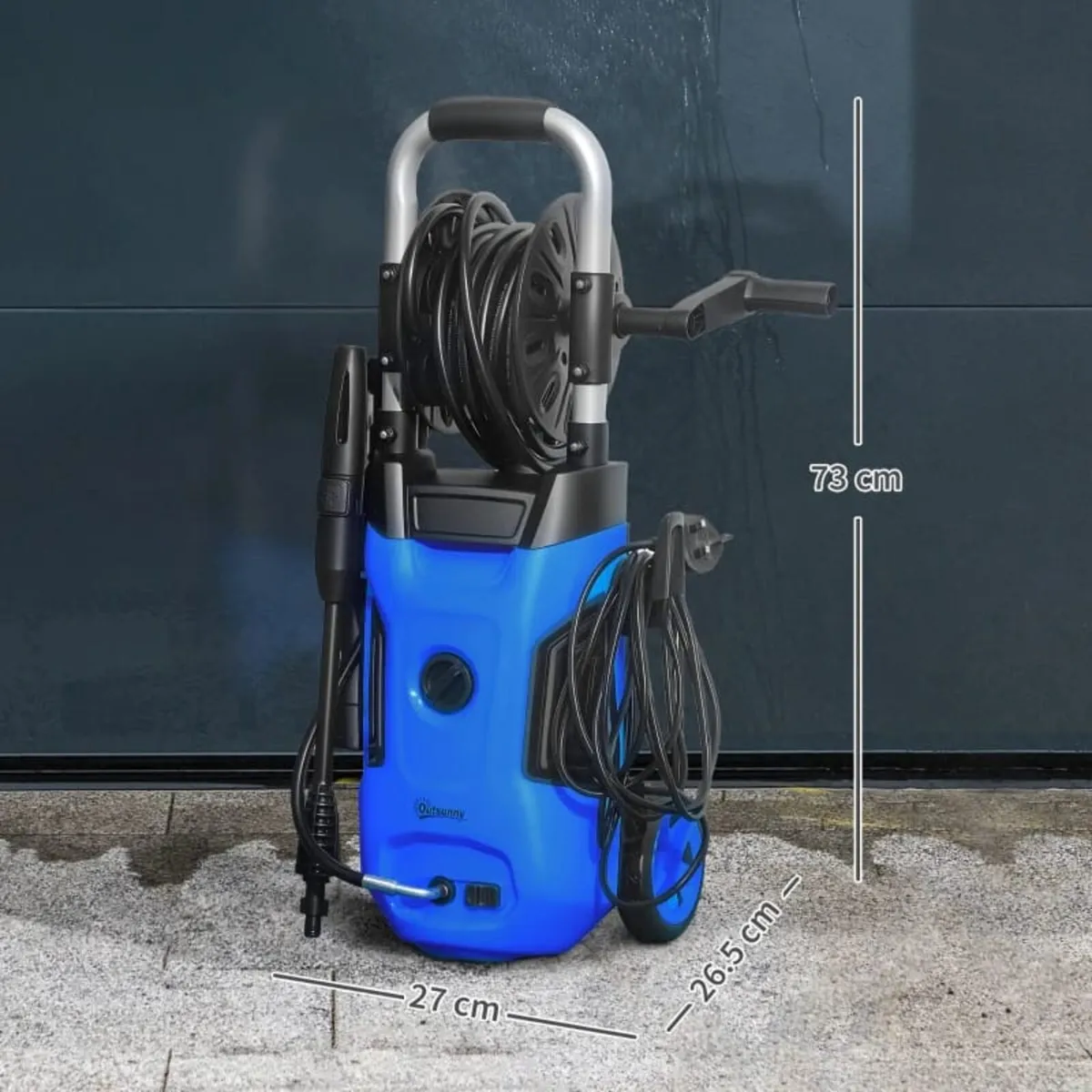 1800W High Pressure Washer, 150 Bar Pressure, 420 - Image 2