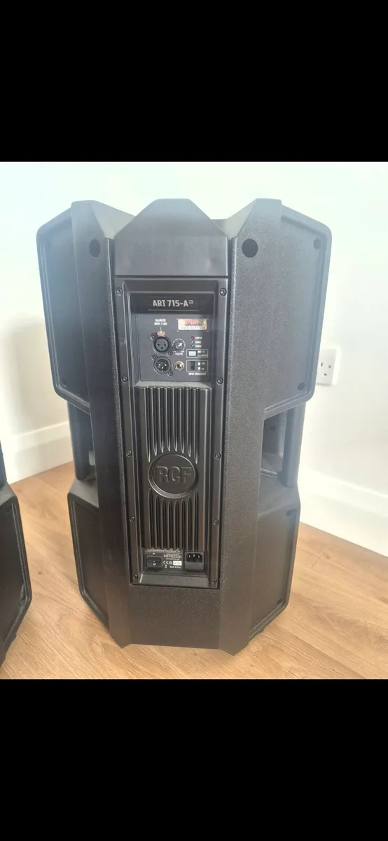 Pair RCF ART 715-A MK Speakers + Stands - Warranty - Image 3