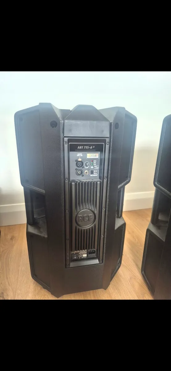 Pair RCF ART 715-A MK Speakers + Stands - Warranty - Image 4