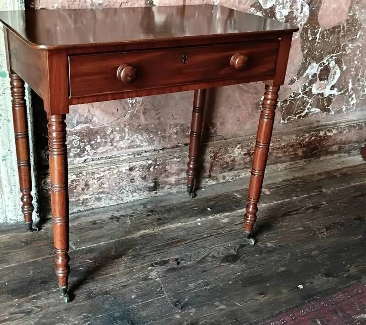 A George lV mahogany Writing Table - Image 4