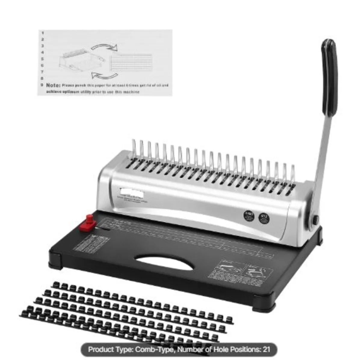 Binding Machine, Comb Binding Machine 21-Holes - Image 1
