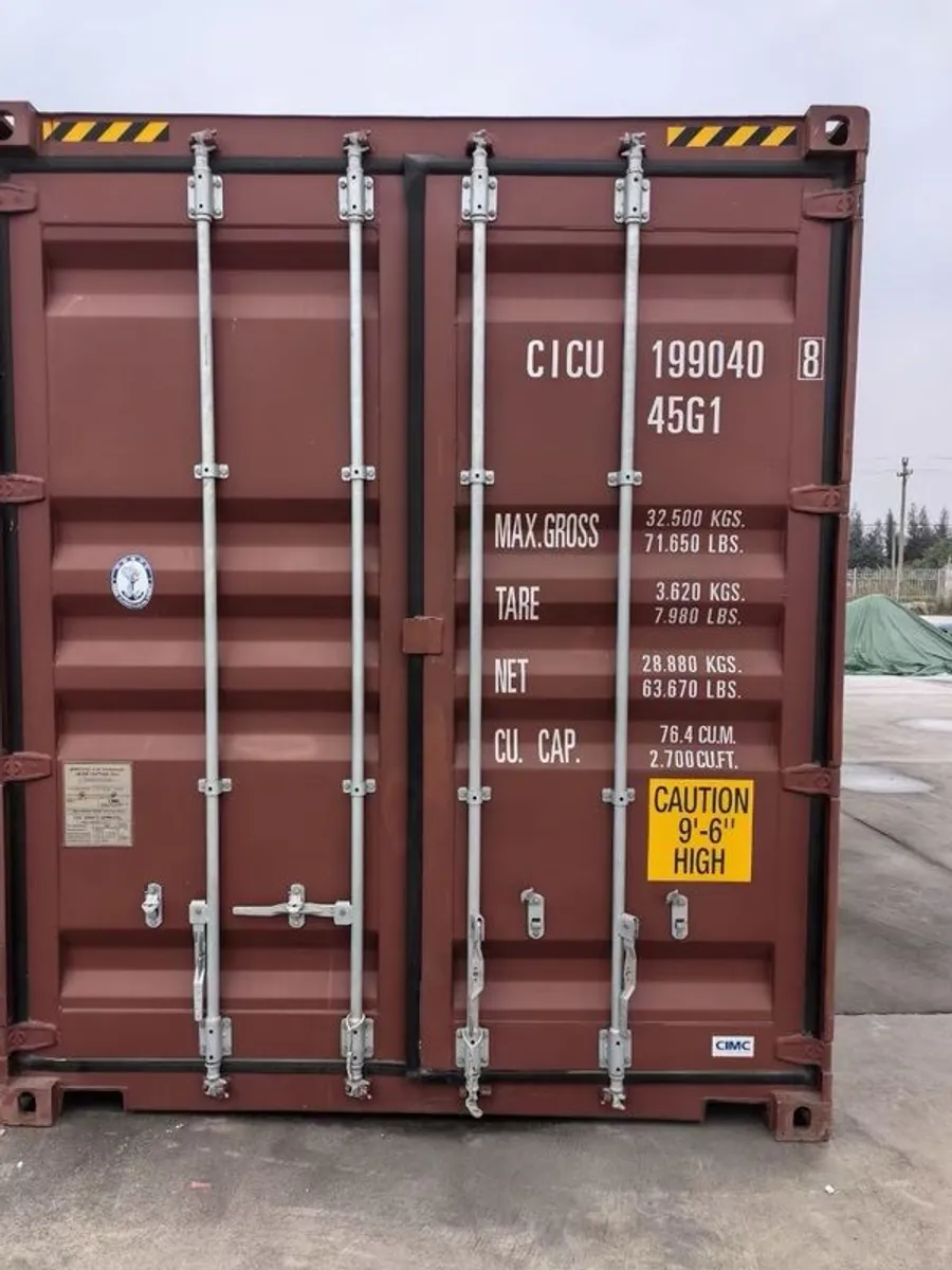 40ft High Cube container for sale - Image 1