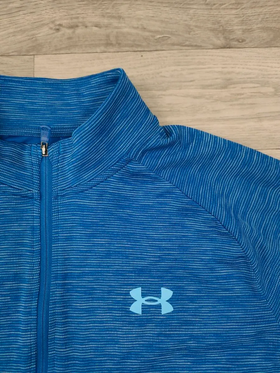 Under Armour Half Zip Golf Jumper Layer Mens M - Image 3