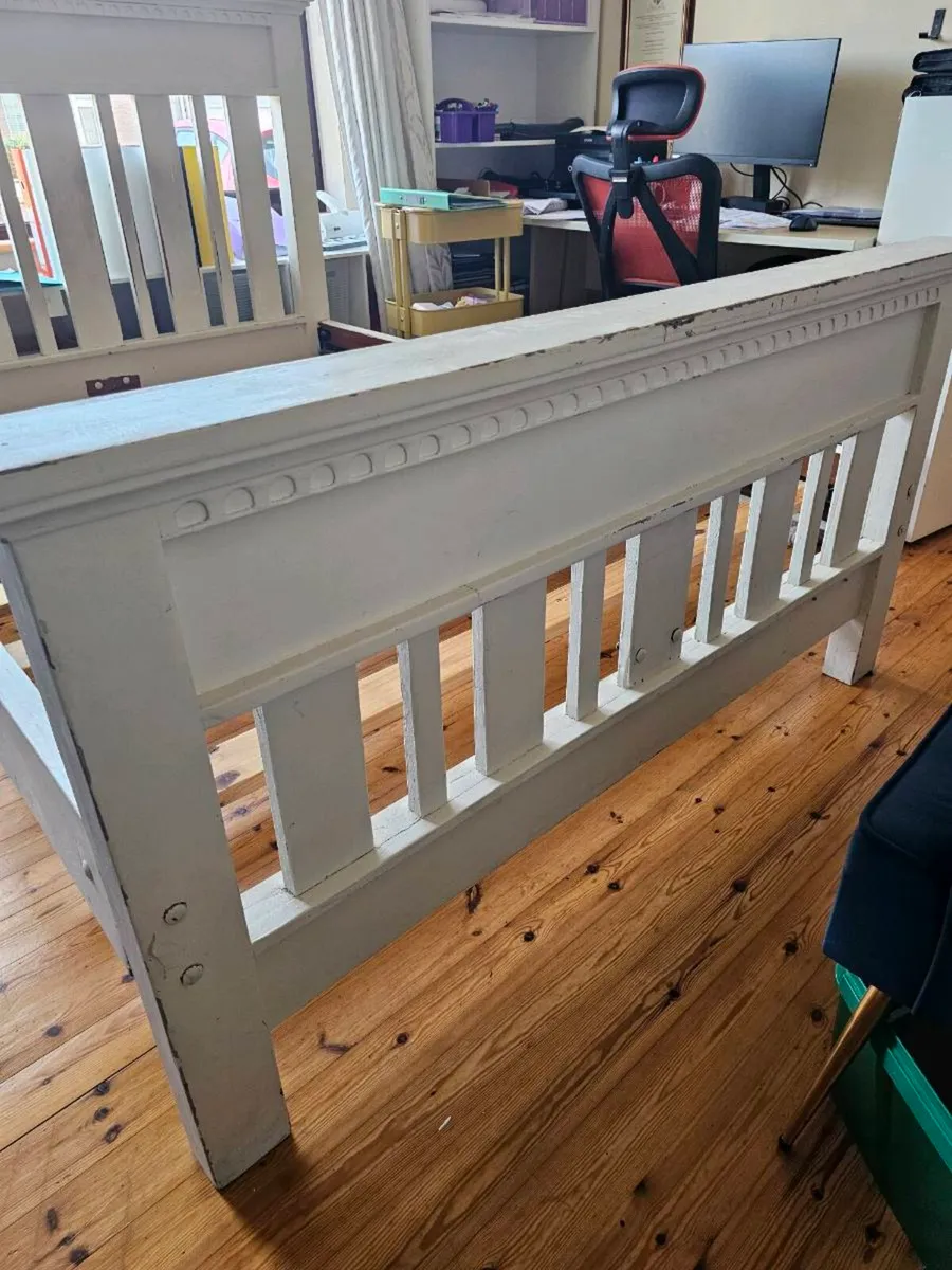 Wooden Double Bed - Image 3