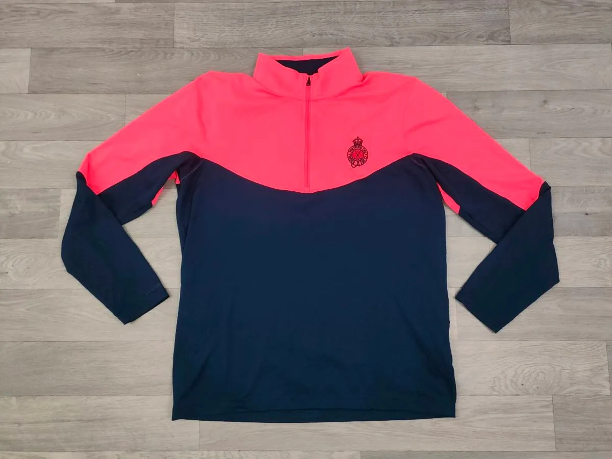 Under Armour Half Zip Golf Jumper Mens Medium - Image 1
