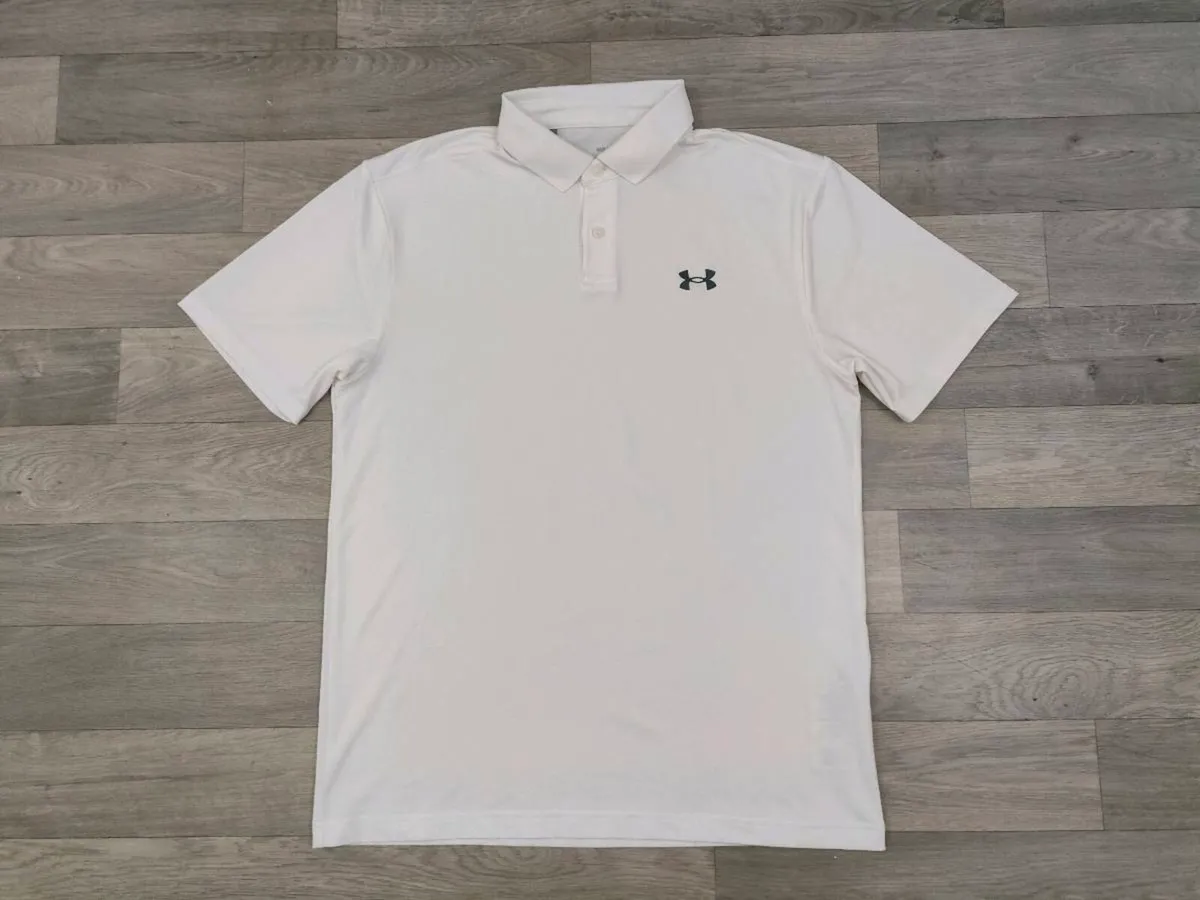 Under Armour Performance Golf Polo Shirt Mens M - Image 1