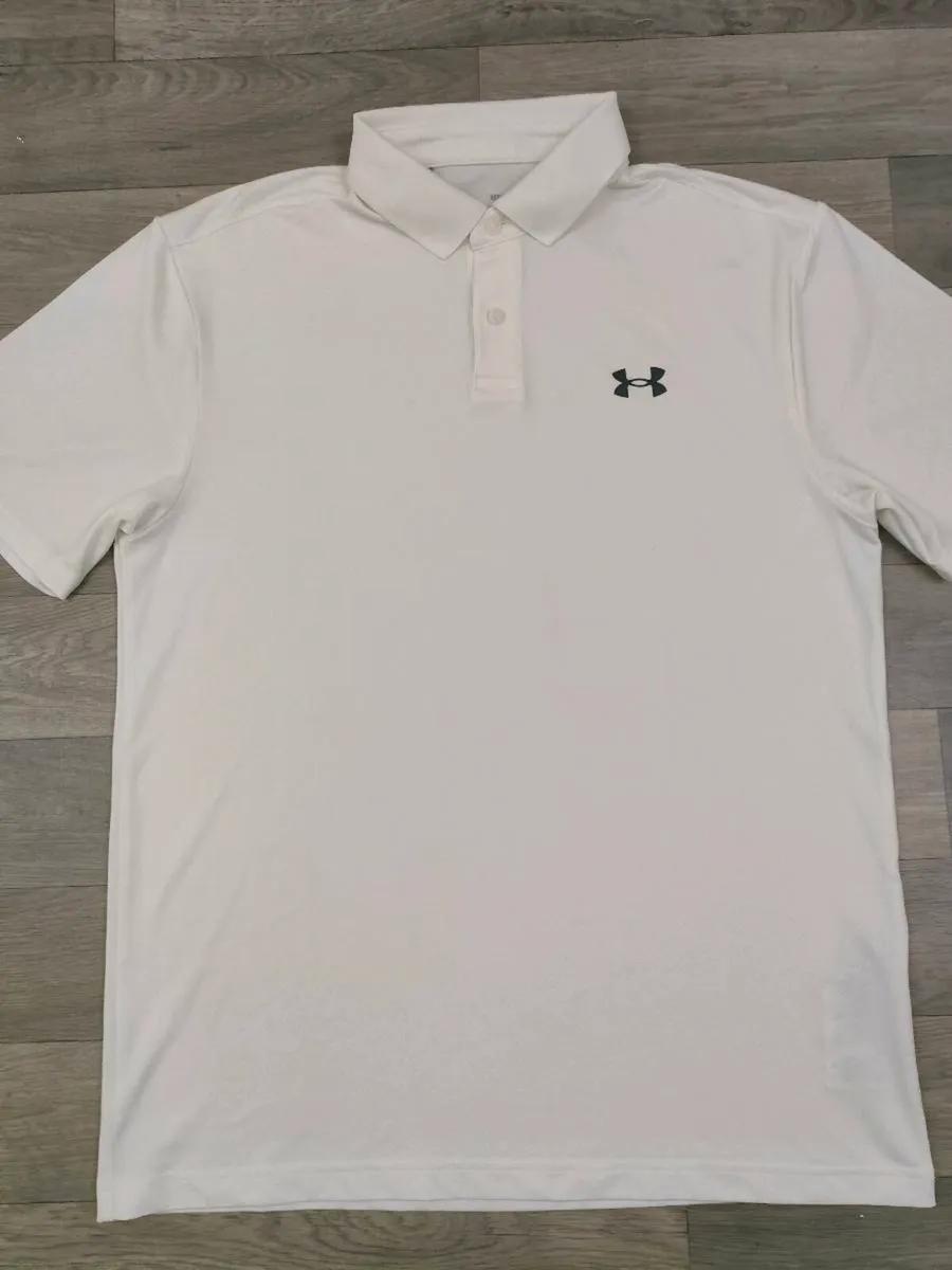 Under Armour Performance Golf Polo Shirt Mens M - Image 2