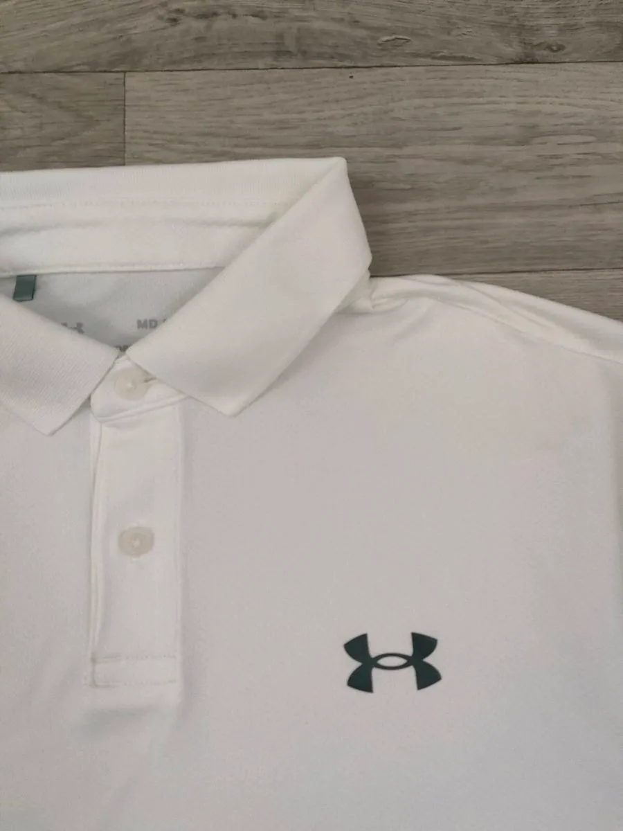 Under Armour Performance Golf Polo Shirt Mens M - Image 3
