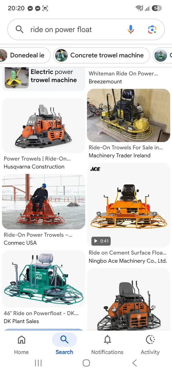 Ride on power float WANTED