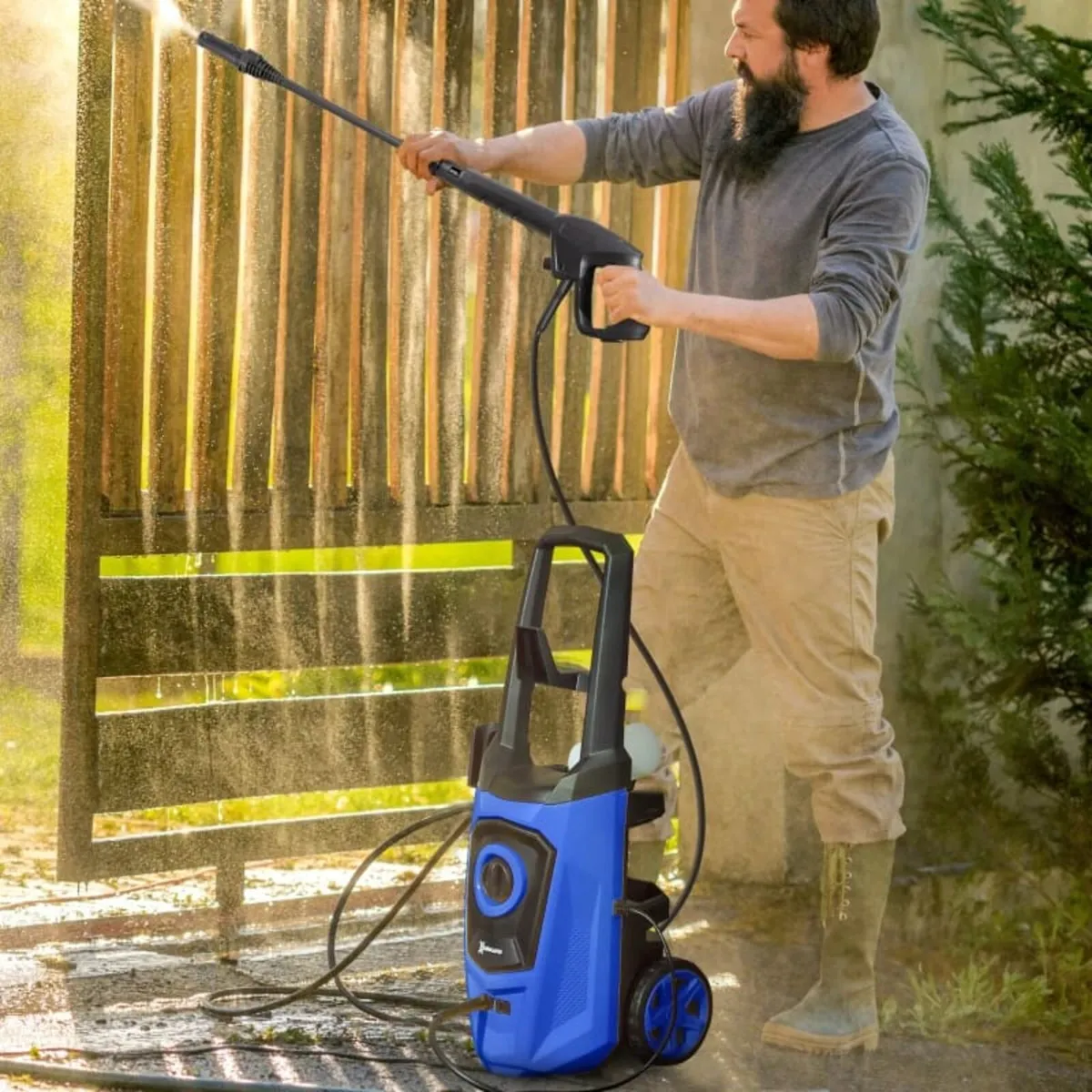 1800W High Pressure Washer, 150 Bar Pressure, 510 - Image 2