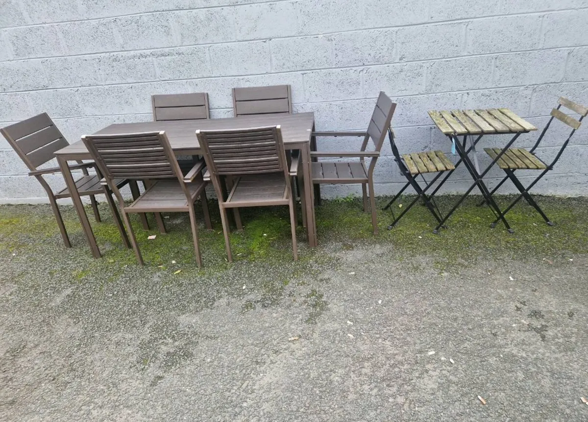X2 Garden sets €120 - Image 1
