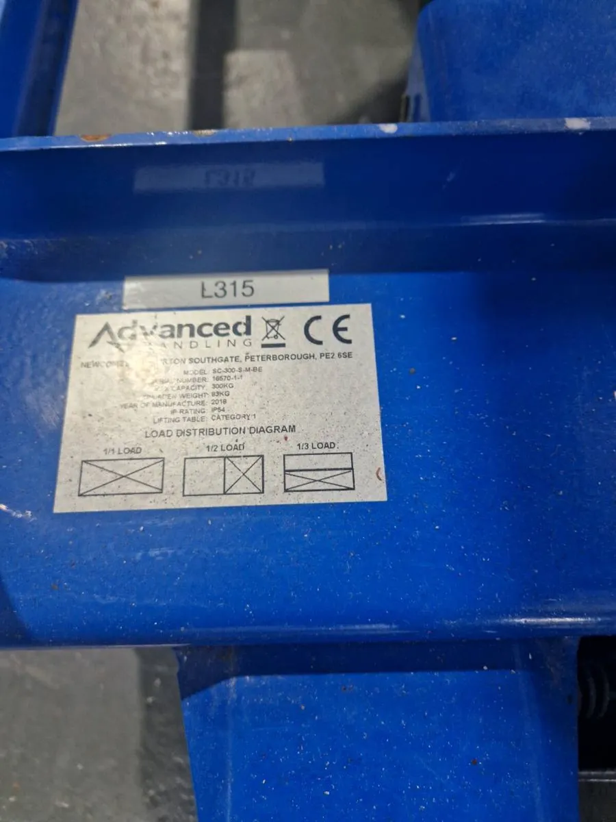 Hydraulic table lift trolley - Image 3