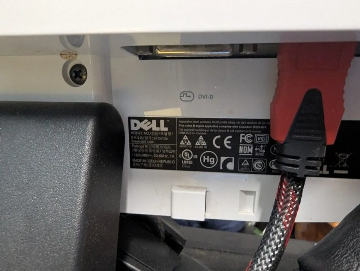 Dell 24" st2410b monitor - Image 3