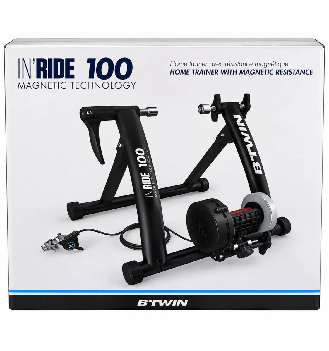 B’Twin IN’RIDE 100 Turbo Trainer - Image 1