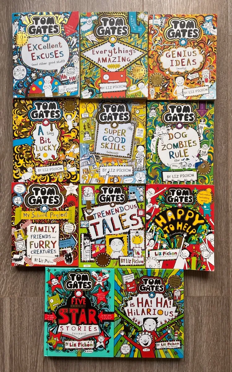 Tom Gates Book Bundle (13 Books - 11 Paperbacks & - Image 2