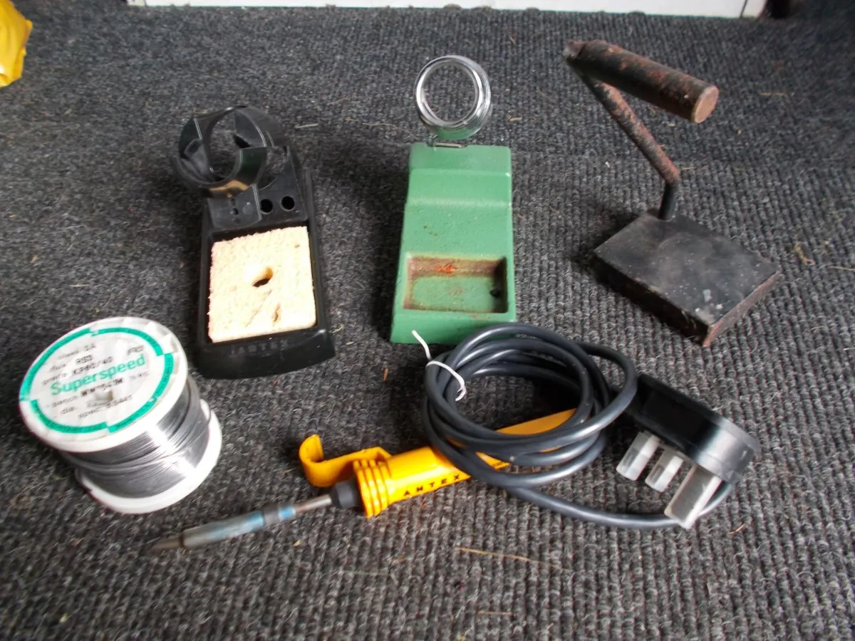 Soldering Iron Set Lot - Image 1