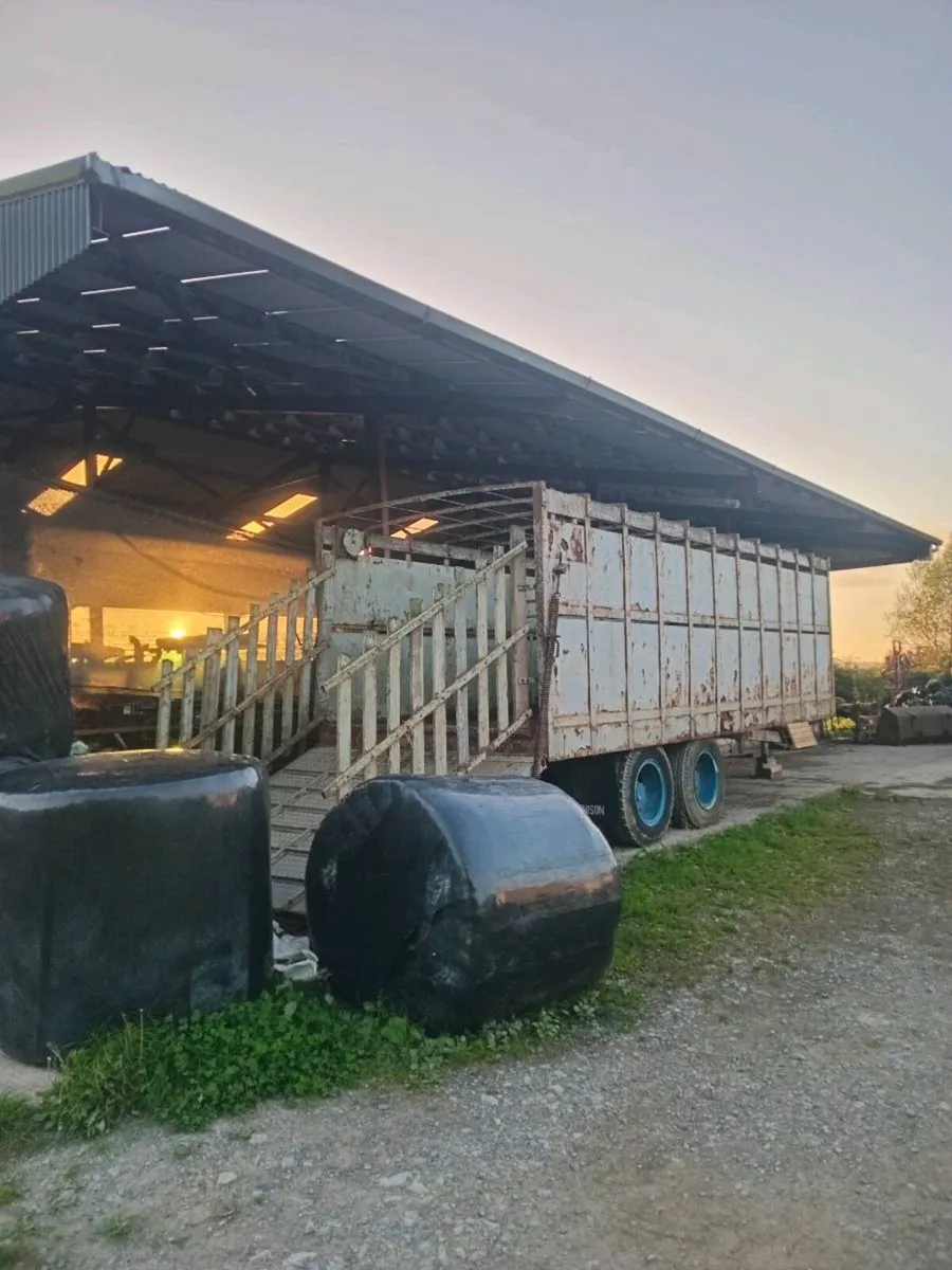 Cattle trailer 22 Foot double axel "Cheap" - Image 2