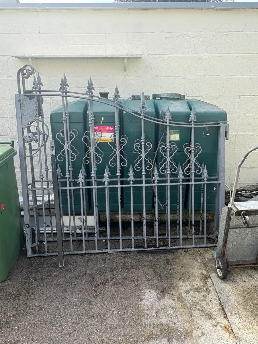12ft Forged Solid galvanised gates