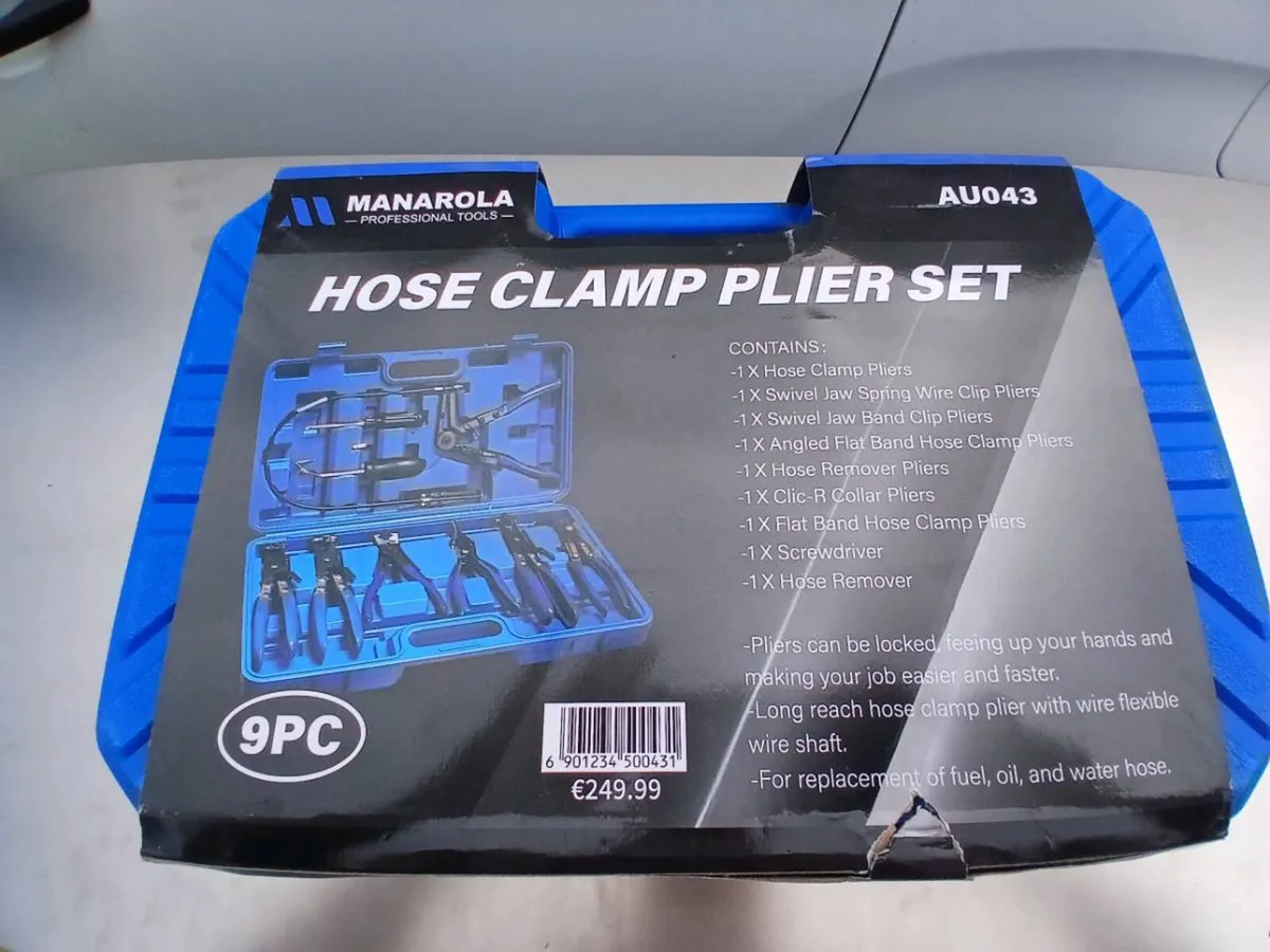 Manarola 9-Piece Hose Clamp Pliers Set - Image 4