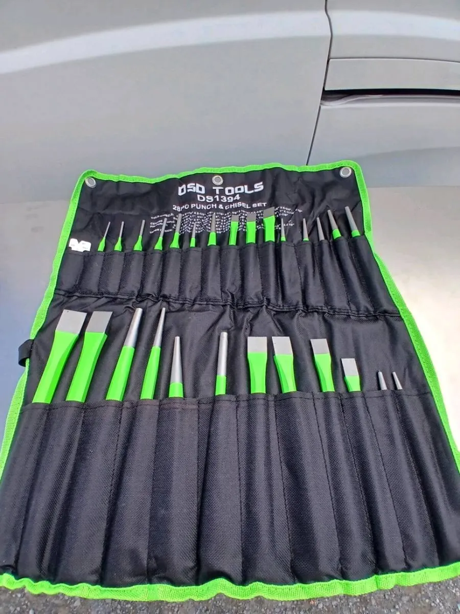 DSD TOOLS – 28PC PUNCH & CHISEL SET - Image 1