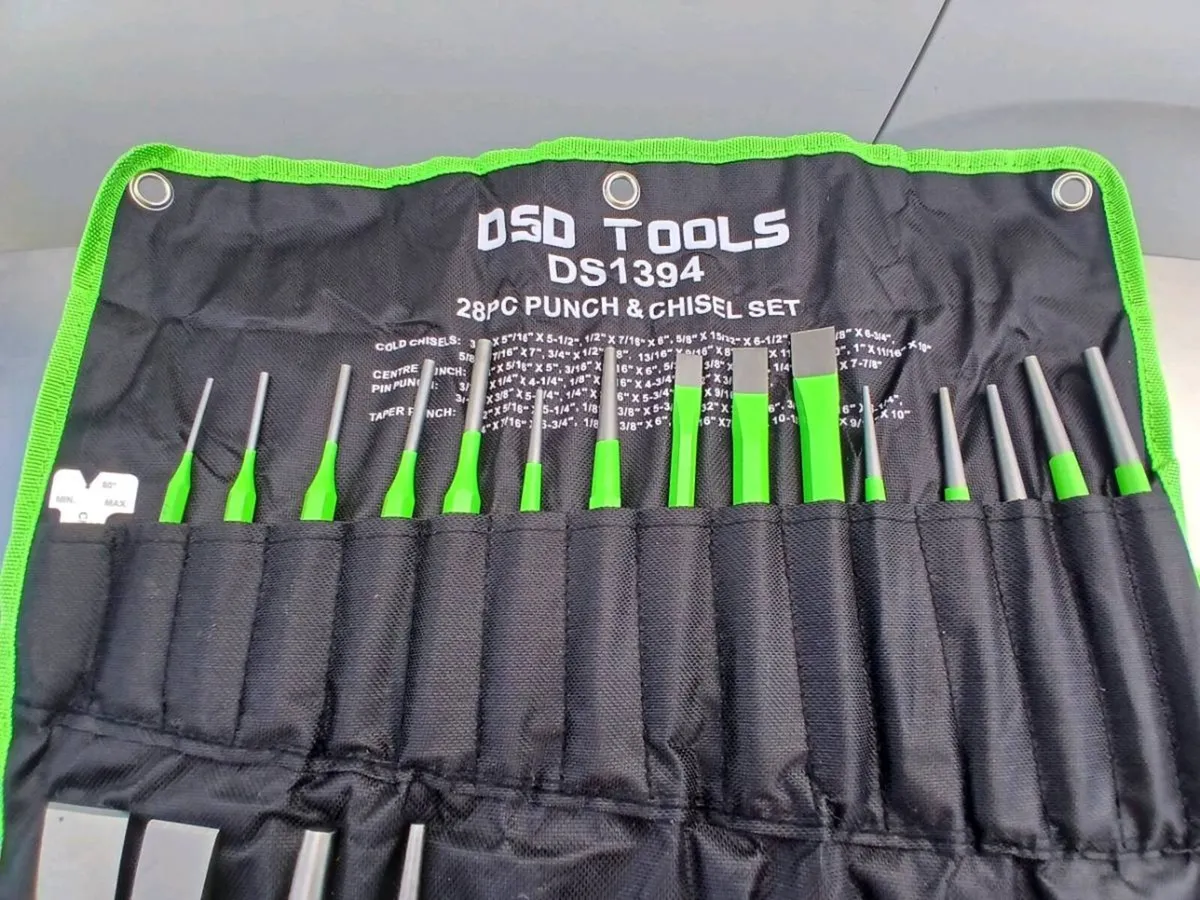 DSD TOOLS – 28PC PUNCH & CHISEL SET - Image 3
