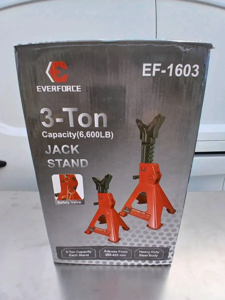 3-TON JACK STAND SET – ONLY €40! - Image 3