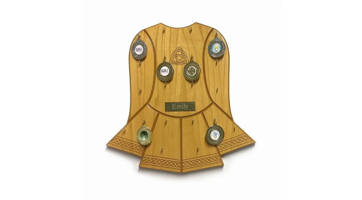 Irish Dancing Medal Display - FREE Engraving - Image 1