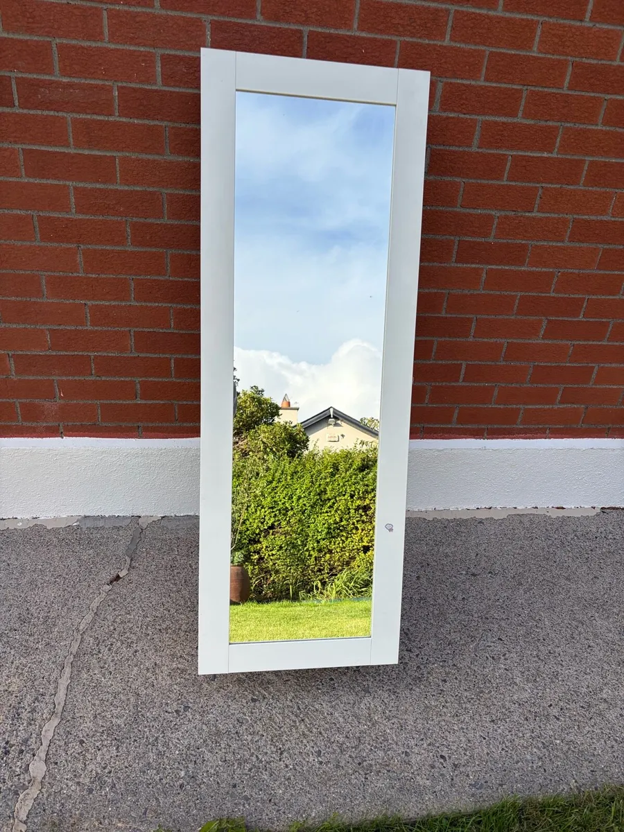 mirror with shelfs white - Image 2