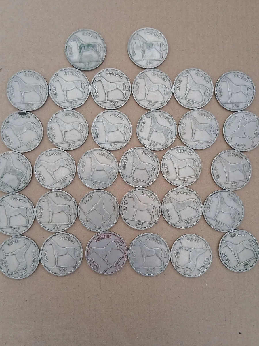 Big quantity mix of uk and irish 500 +  coins - Image 1