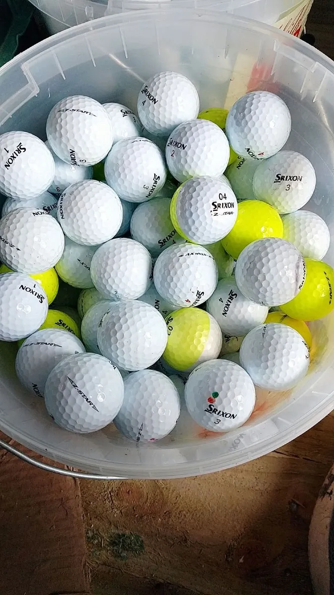 JJ'S CORK GOLF BALLS - SRIXON Z STARS - Image 1