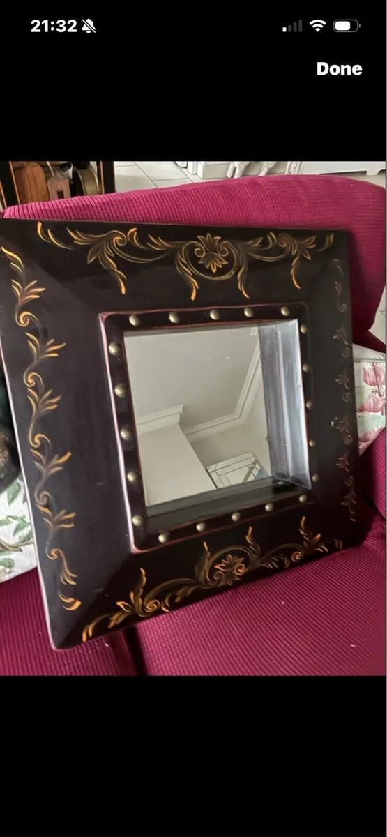 Unique Handcrafted Mirror - Image 1