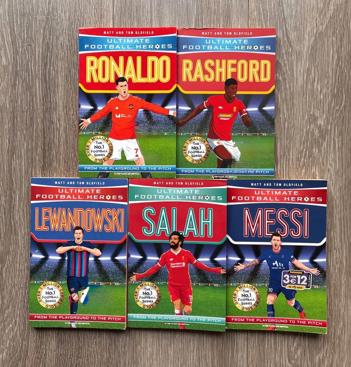 Ultimate Football Heroes Book Bundle (Set of 5)
