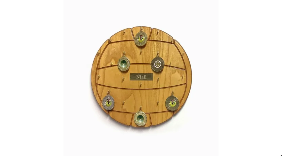 Gaelic Football Medal Display - FREE Engraving