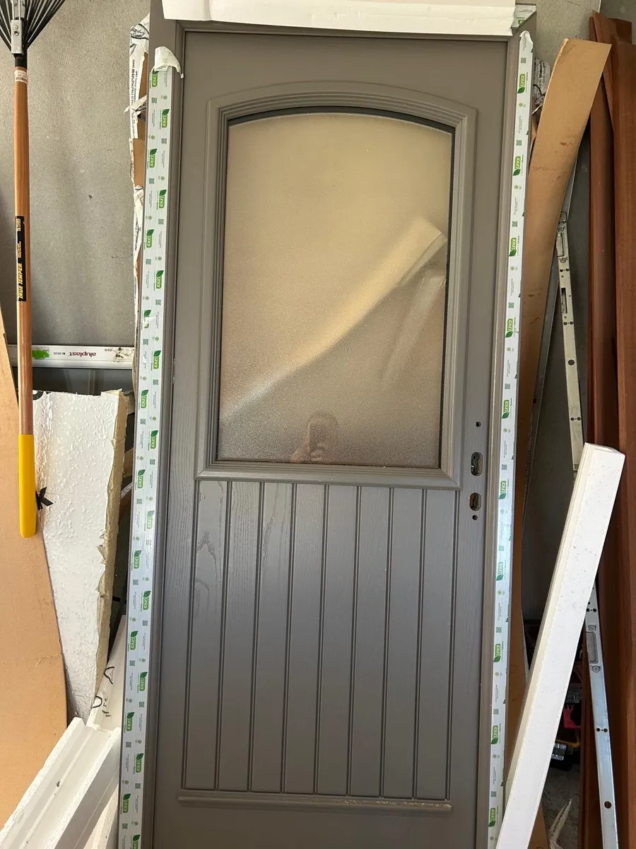 Composite front door