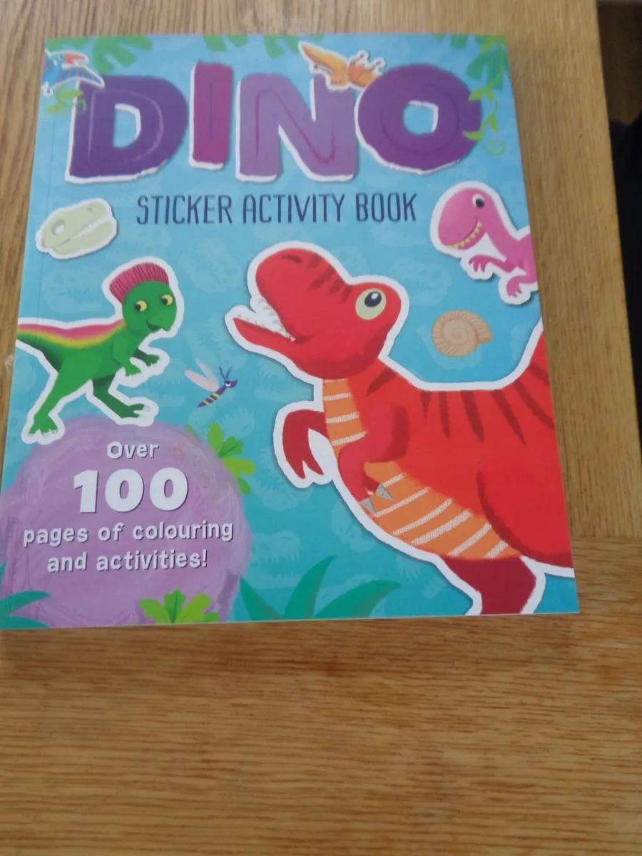 Dino Sticker Activity Book for Sale - Image 2