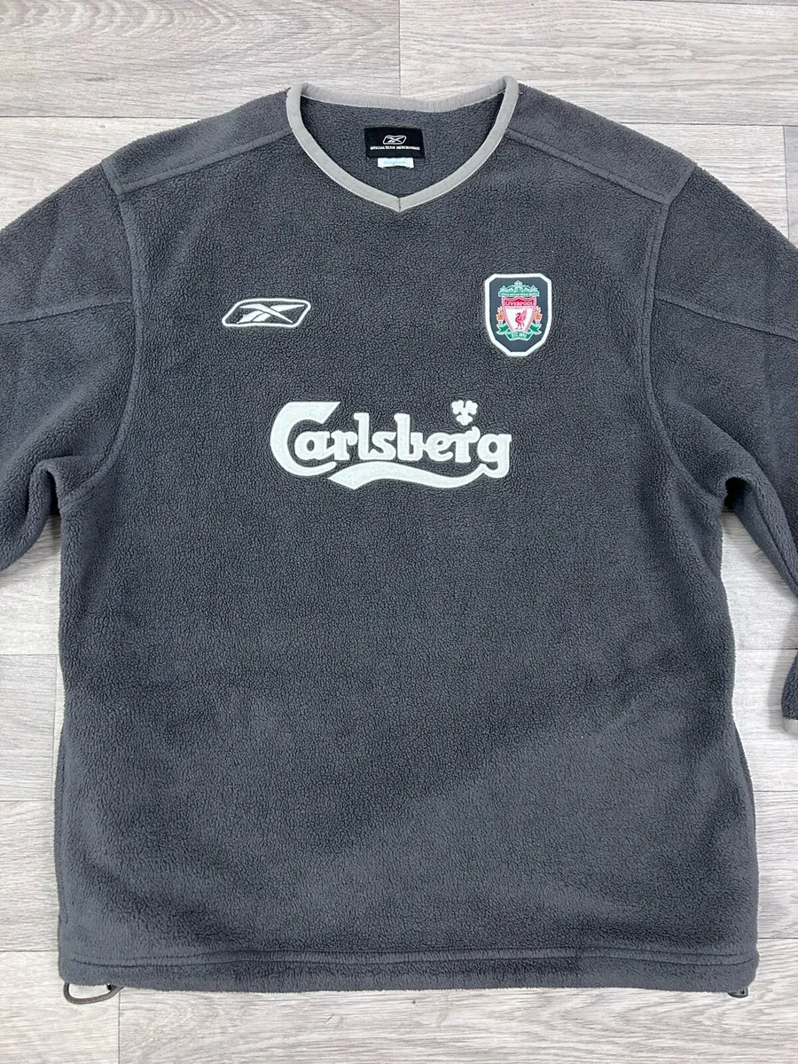 Vintage 90s Reebok Liverpool Fleece Sweatshirt XS - Image 2