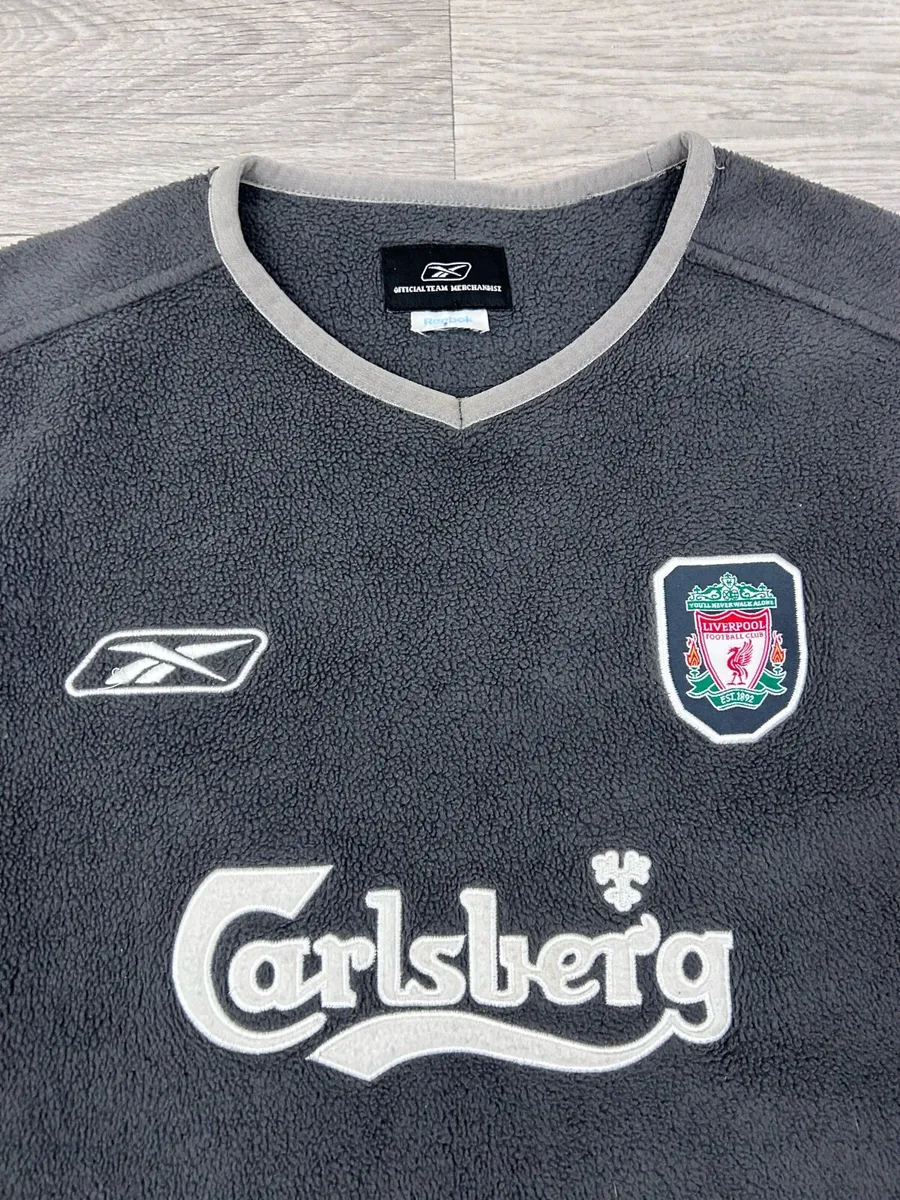 Vintage 90s Reebok Liverpool Fleece Sweatshirt XS - Image 3