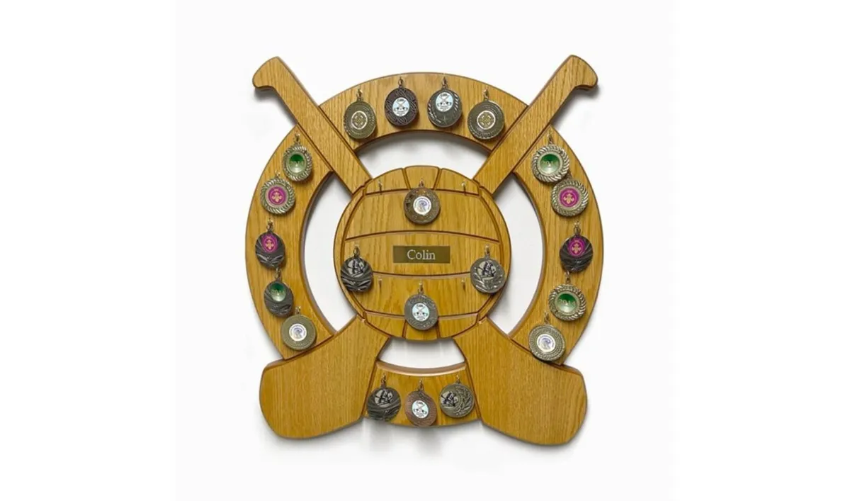 Football & Hurling Medal Holder - FREE Engraving