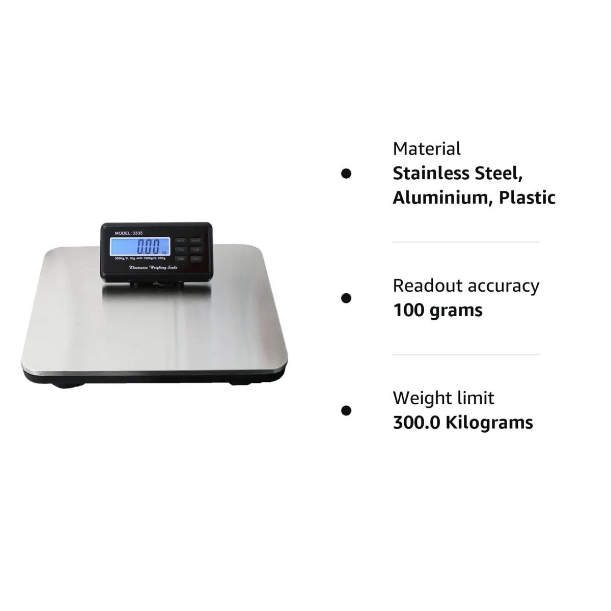 Large Digital Shipping Weight Scale Stainless - Image 1