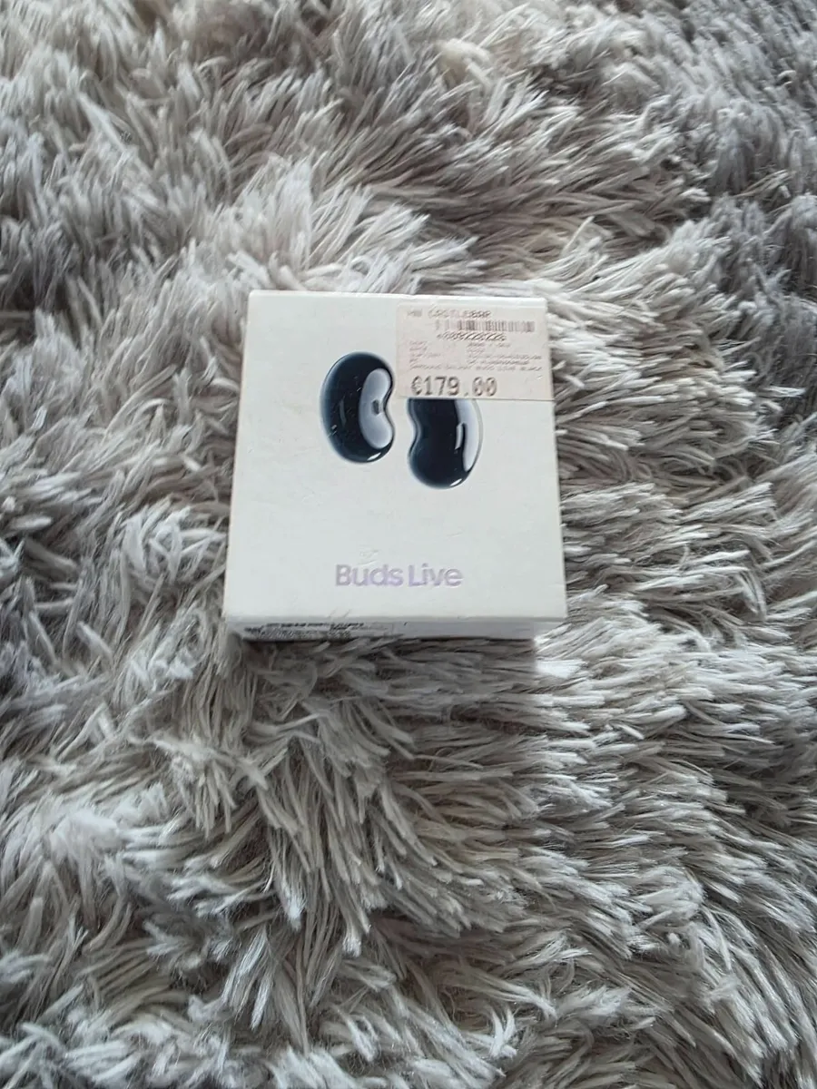 Samsung Galaxy Buds Live – Mystic Black – Boxed