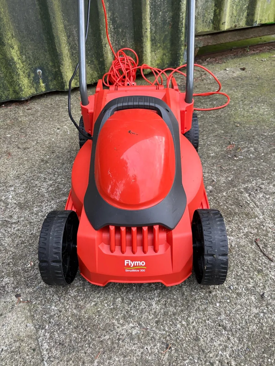 Flymo simplimow with mini trim grass trimmer - Image 2