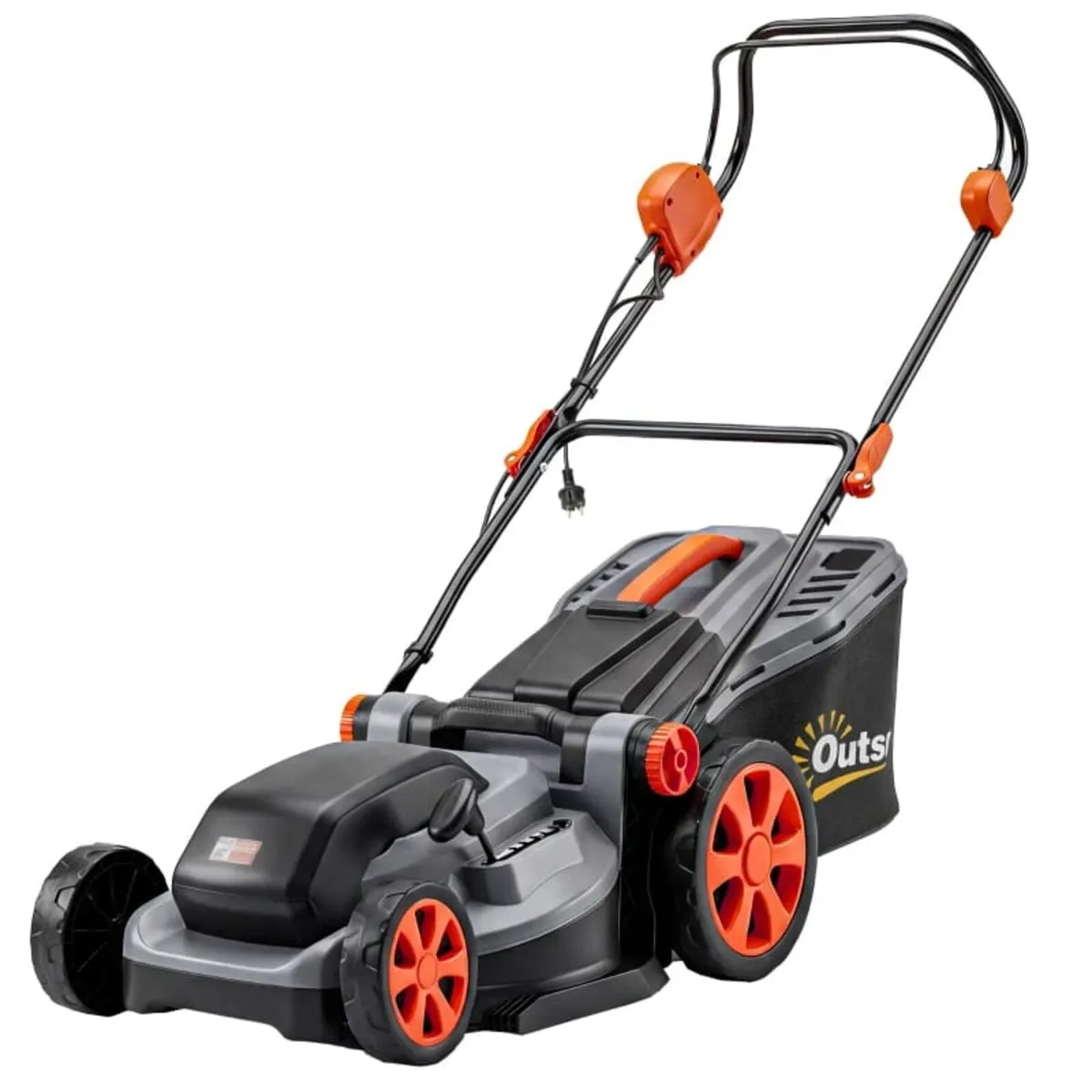1800W Electric Lawnmower with 40cm Cutting Width, - Image 1