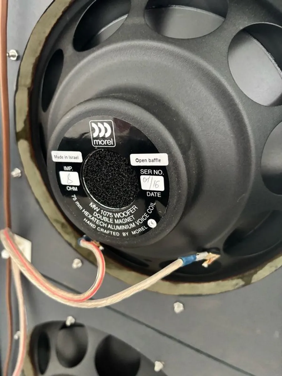 Trio 10 Open Baffle Speakers - Image 3